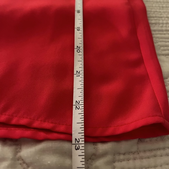 Bar III coral cutout detail blouse - Picture 4 of 7